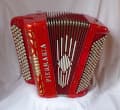 Accordéon en position de jeu